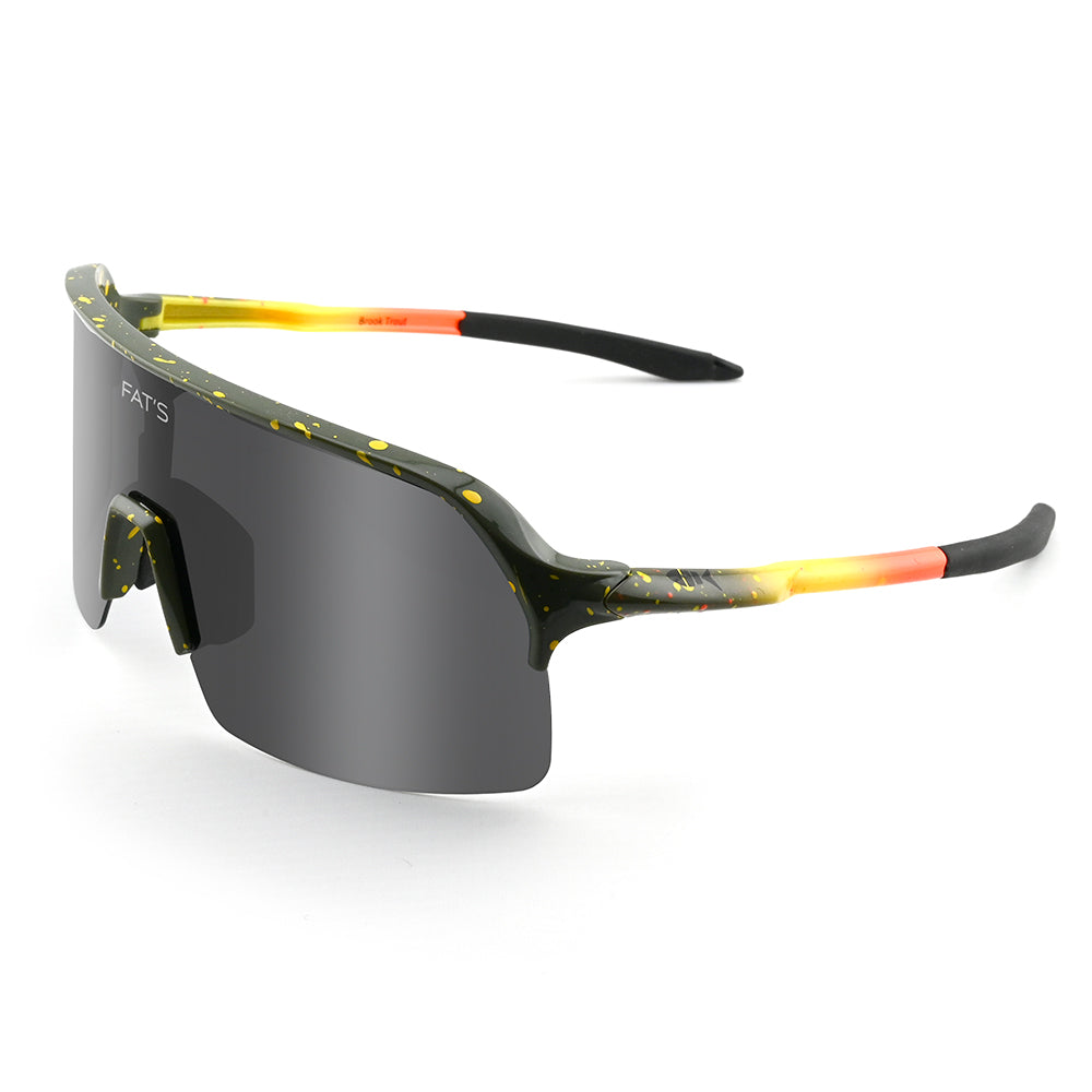 Fats BrookTrout sunglasses with a black replacement lens.