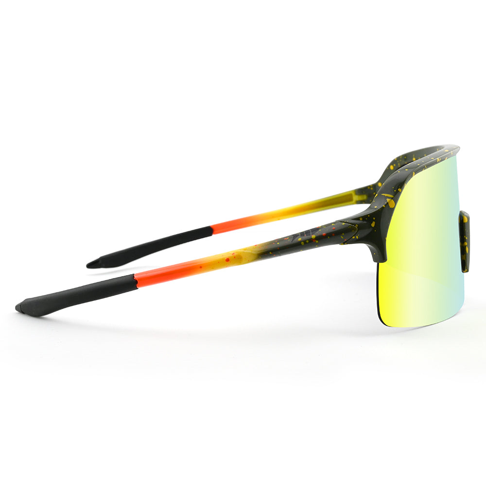 A photo looking at the left side of Fats Brook Trout sunglasses.