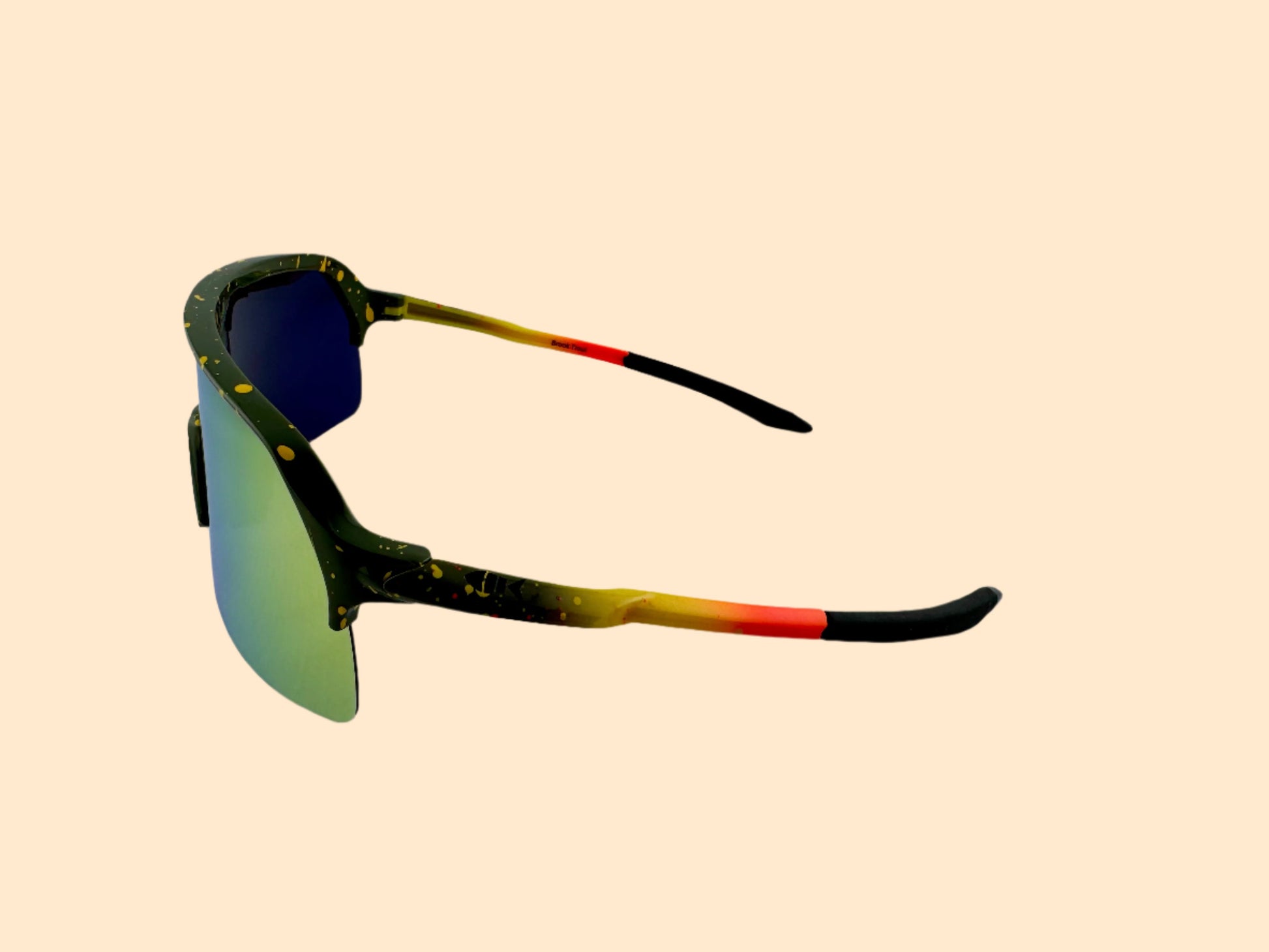 Left side of Fat's Brook Trout Sunglasses