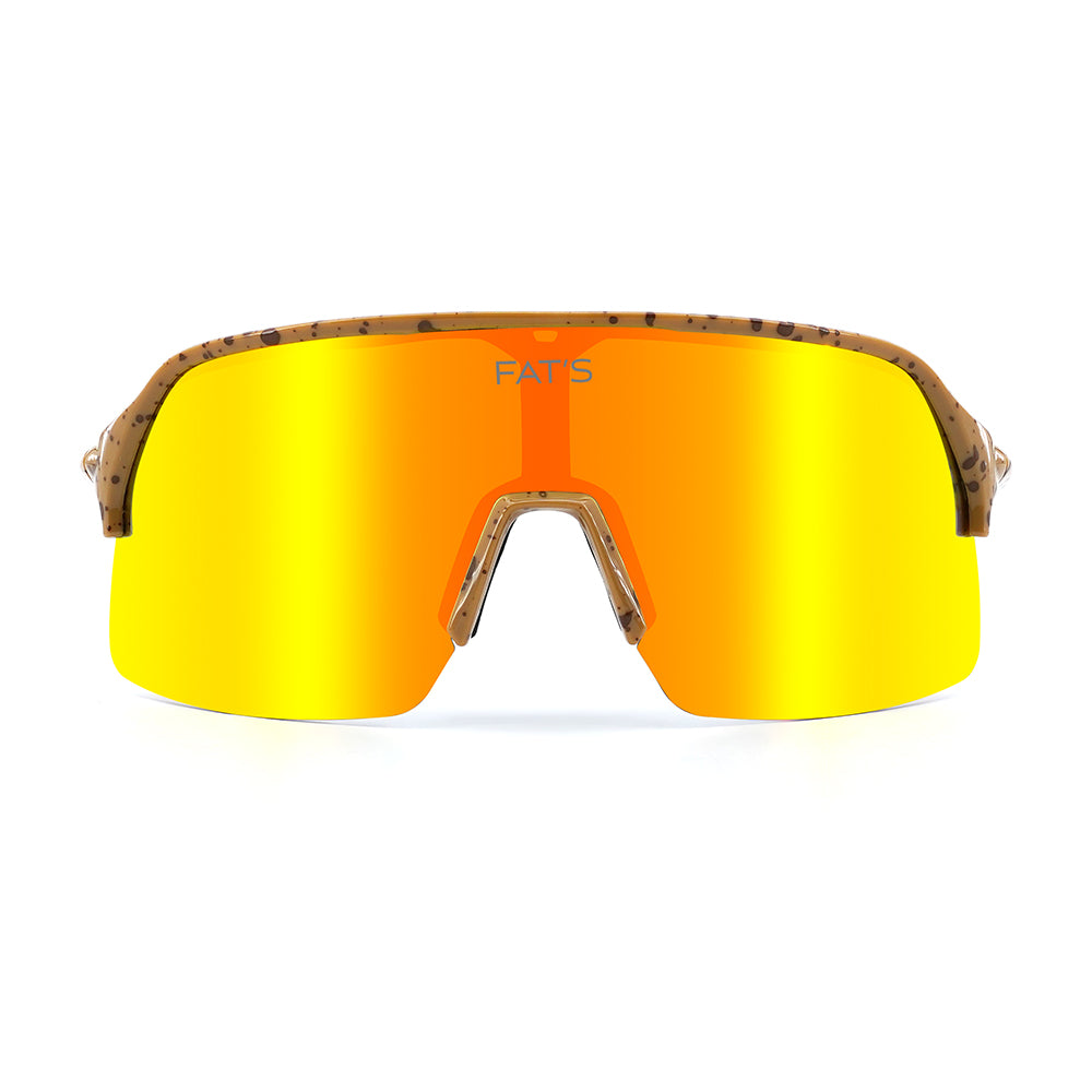 A photo of the front of Fats Brown Trout sunglasses.