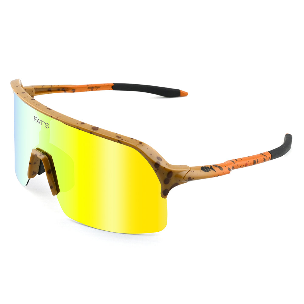 Fats Brown Trout sunglasses with yellow replacement lens.
